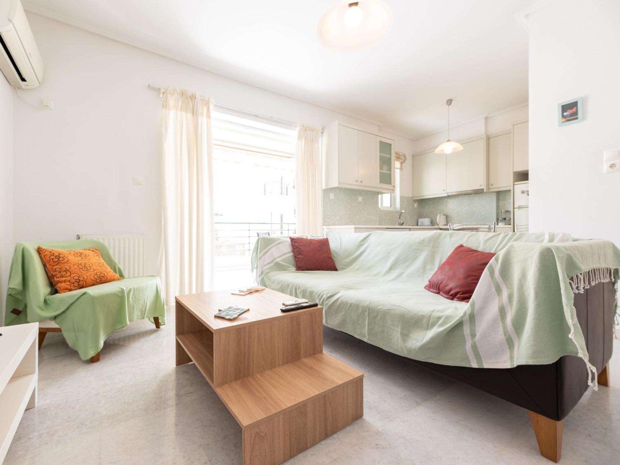 Апартаменты Athens Retreat 1-Bdr Apt Close To Metro Station Экстерьер фото