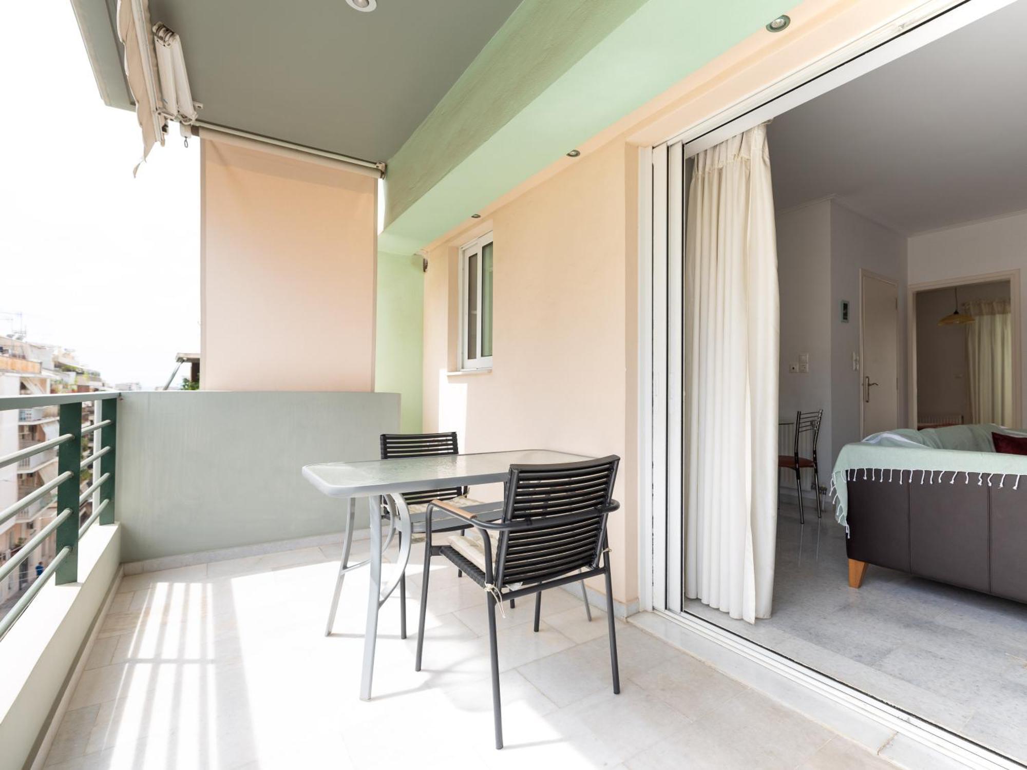 Апартаменты Athens Retreat 1-Bdr Apt Close To Metro Station Экстерьер фото